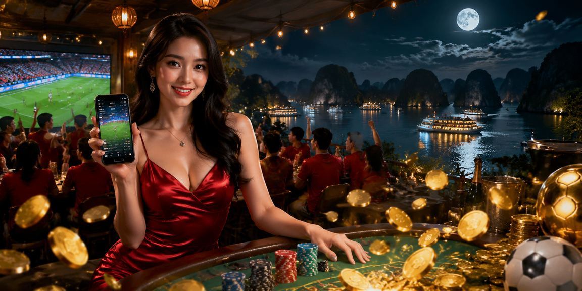 Người chơi dùng điện thoại đặt cược casino tại Hạ Long